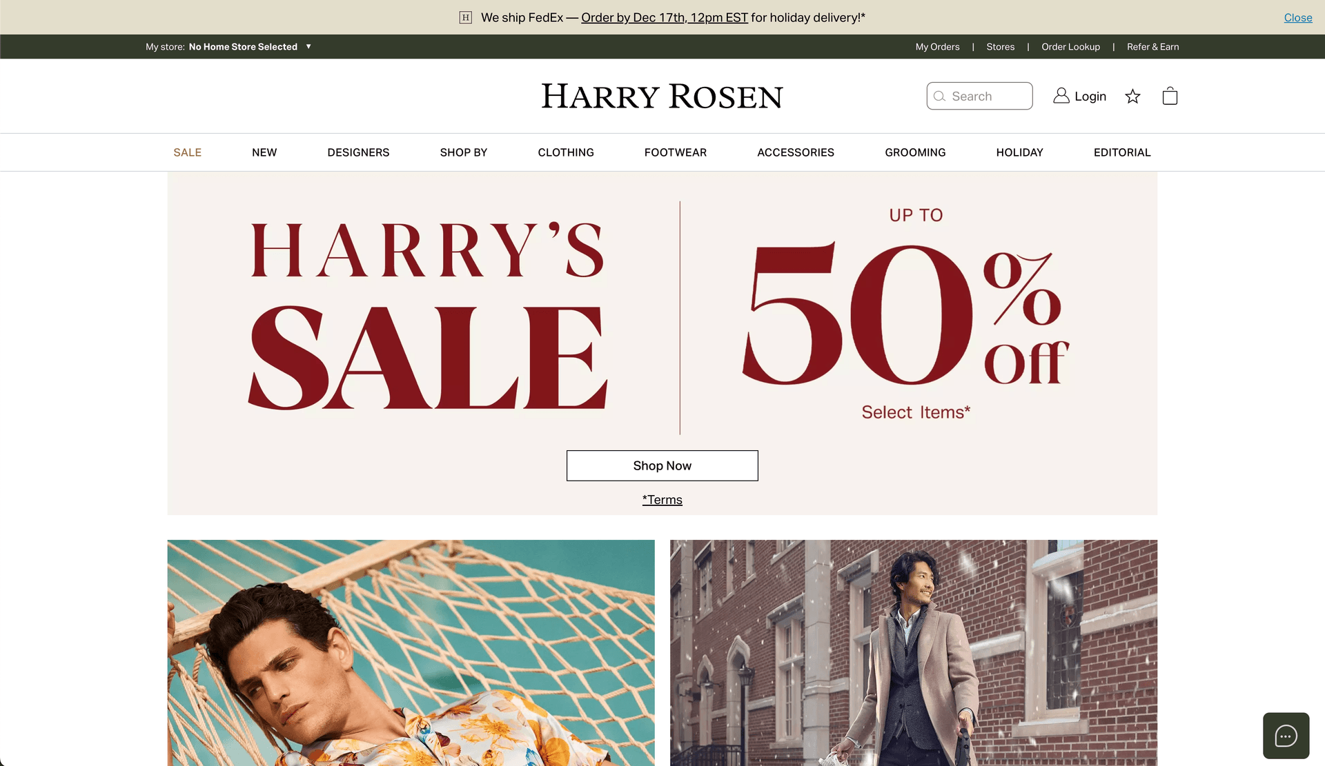 Harry Rosen.com